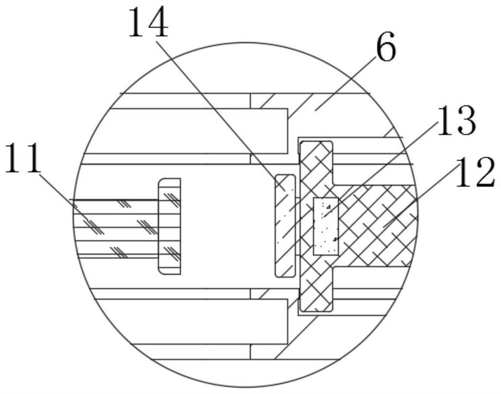 Energy-saving and automatic heat dissipation axial flow ventilator auxiliary device