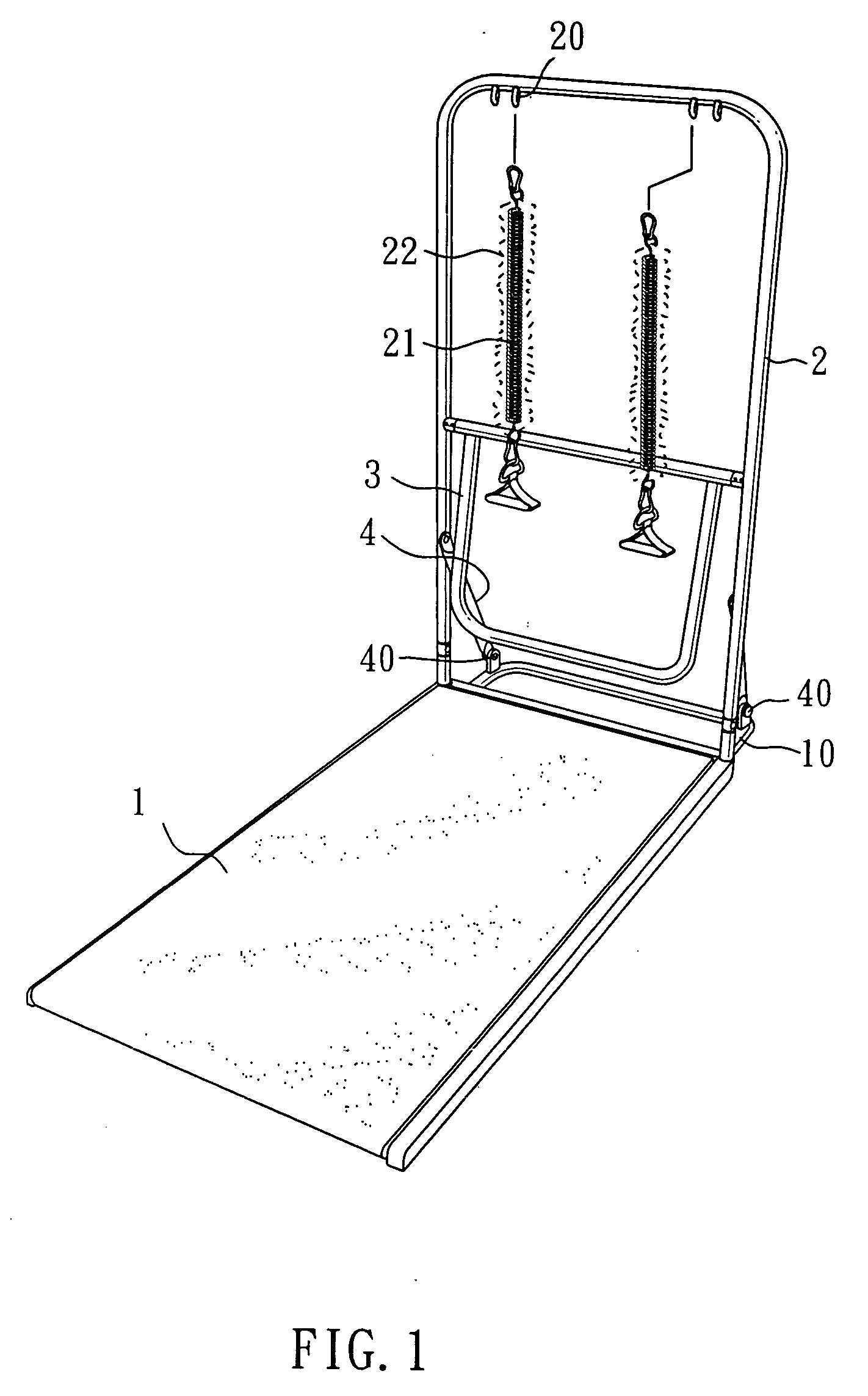 Folding collapsible exercising apparatus