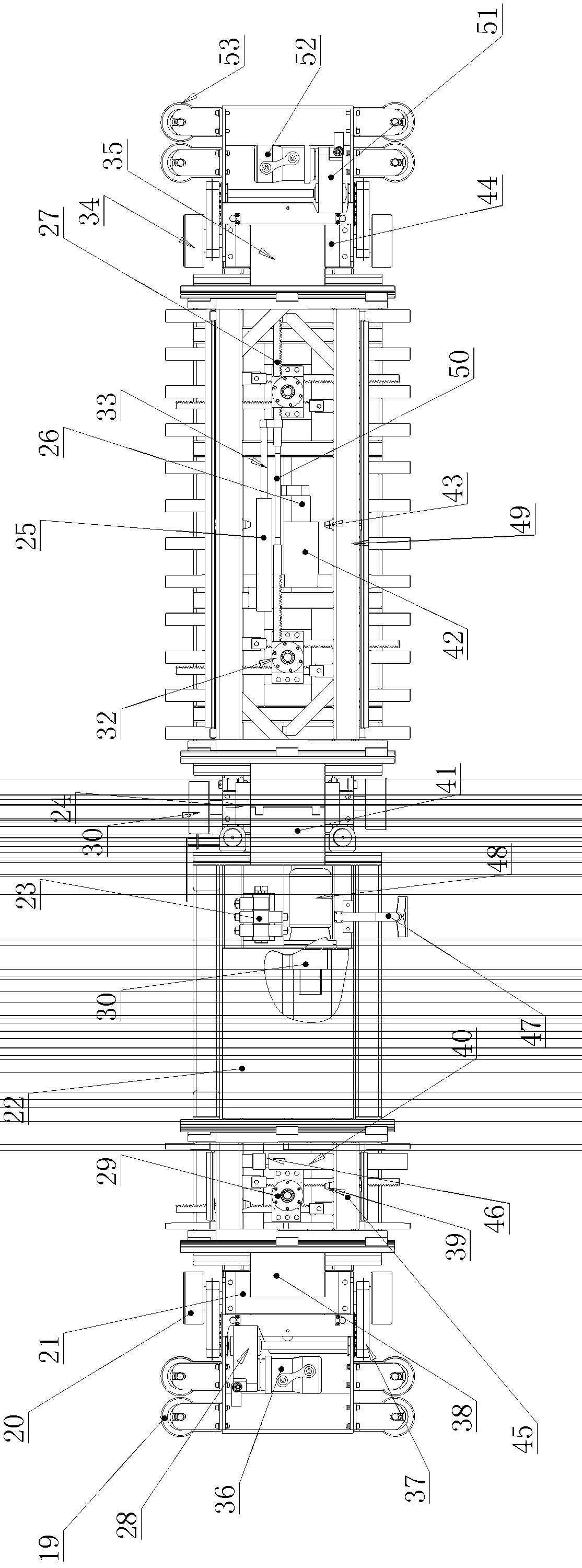 Intelligent garage transfer robot