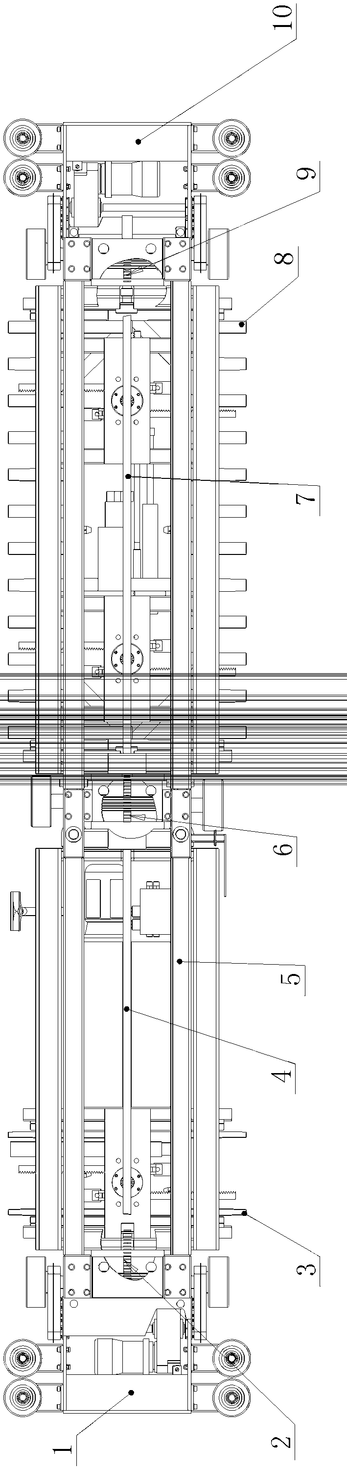 Intelligent garage transfer robot