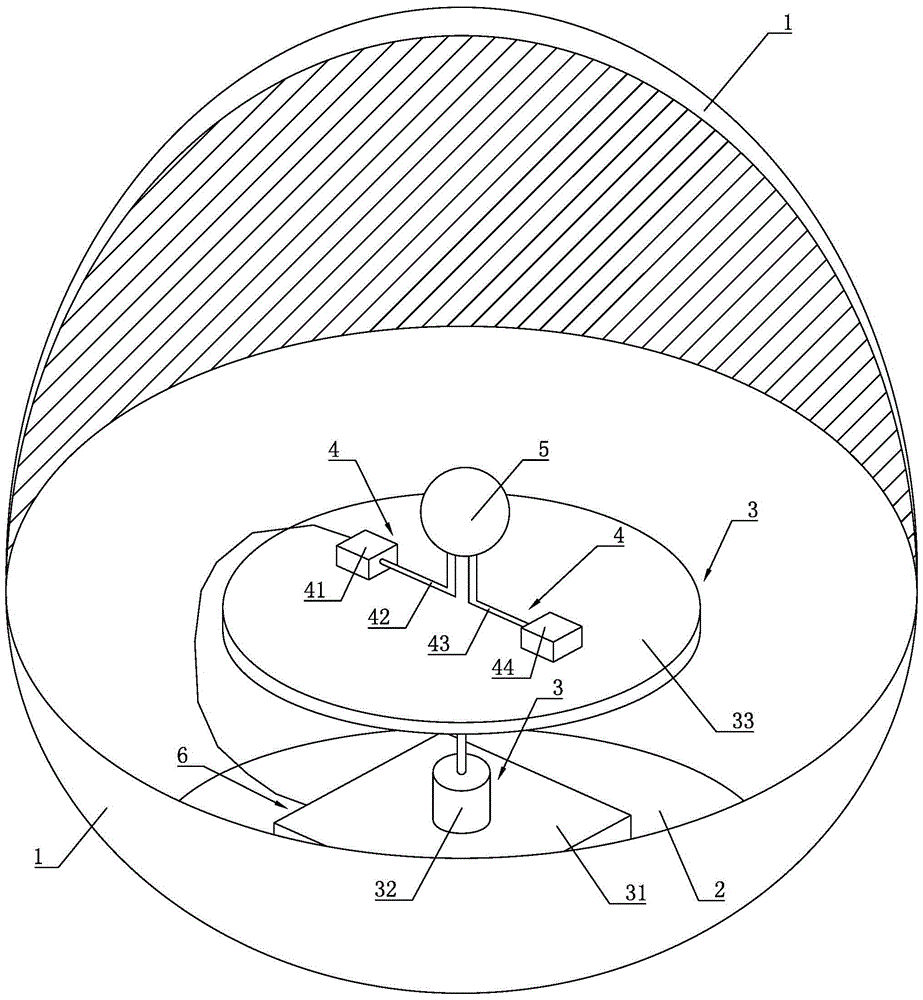 Tumbler with controllable center of gravity, and method controlling tumbler center of gravity