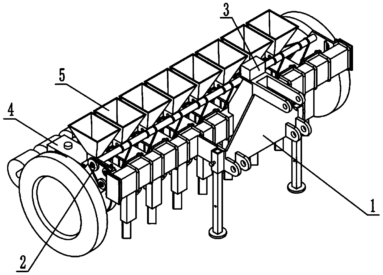 Organic vegetable planting device