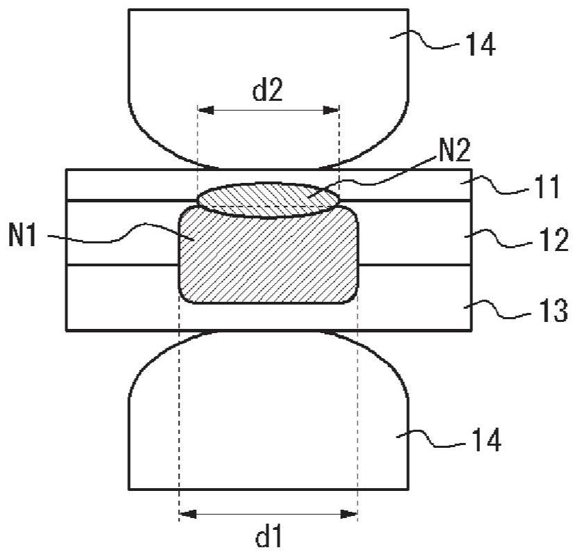 Resistance spot welding method