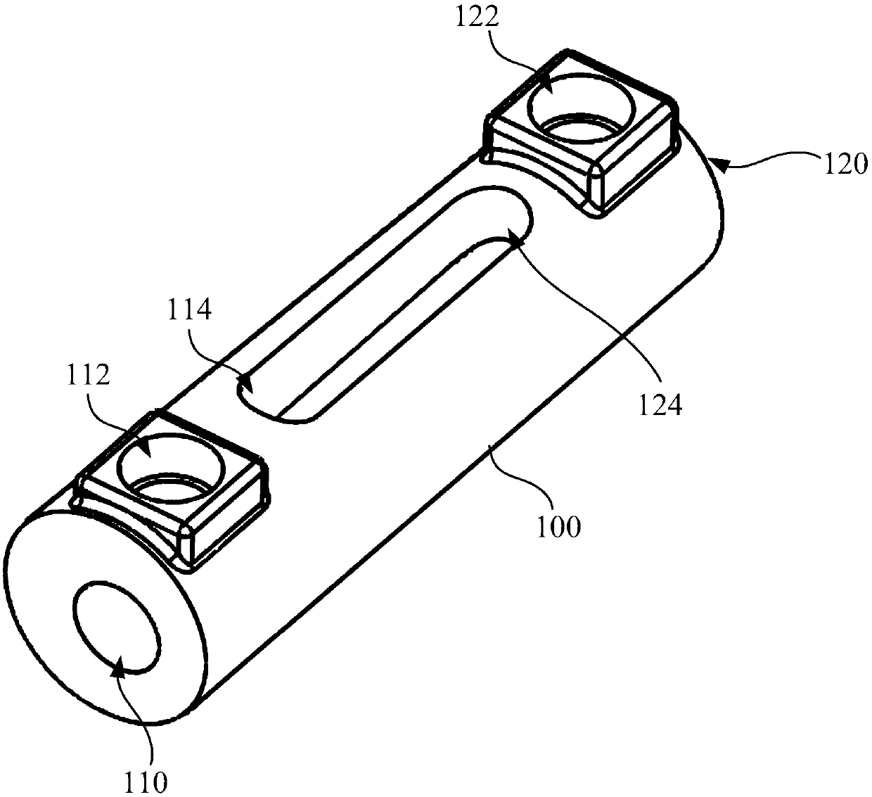 Mounting mechanism and production and assembly method of artificial bone