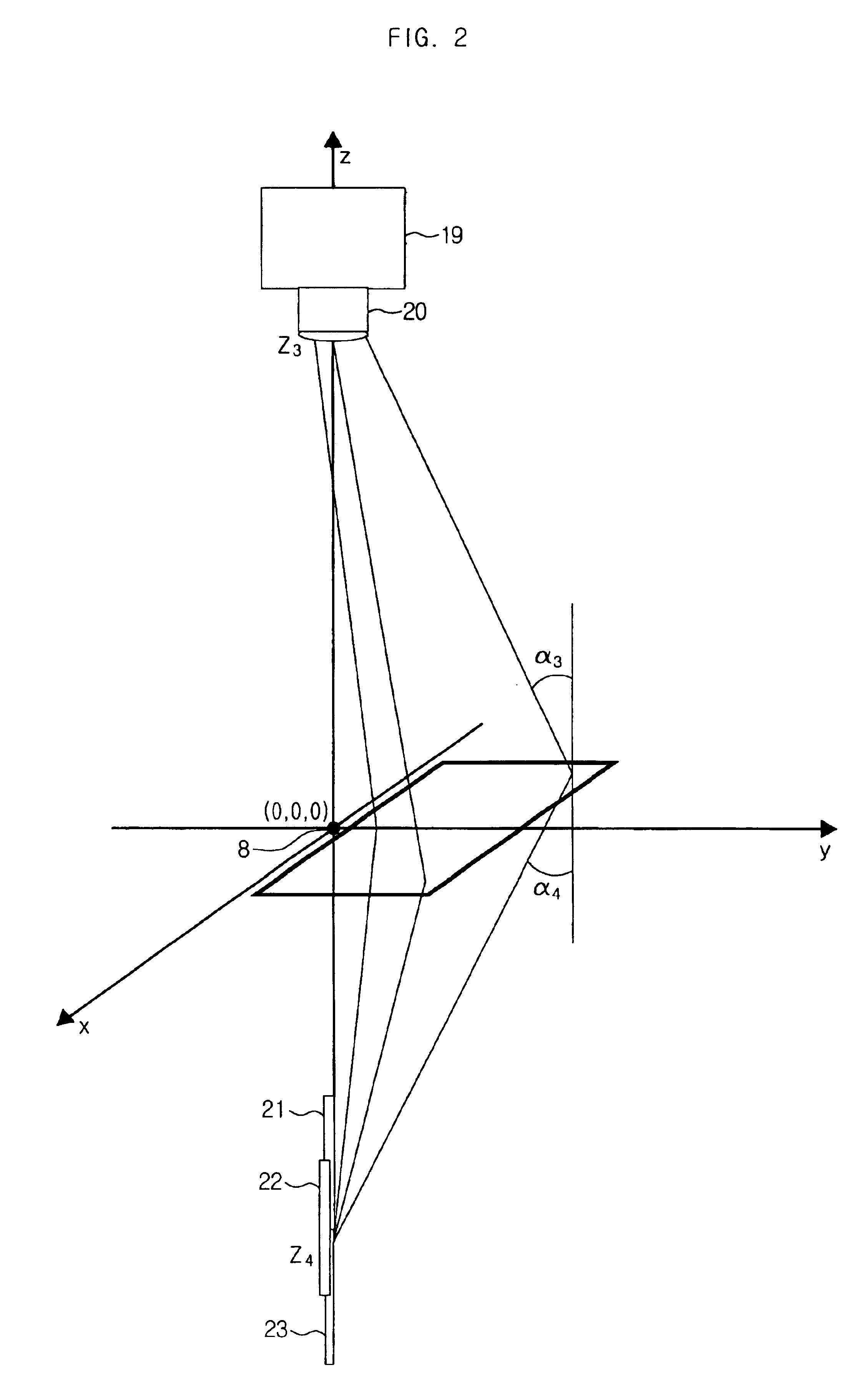 Method of producing a big size holographic projection screen for displaying a three-dimensional color images without color deterioration