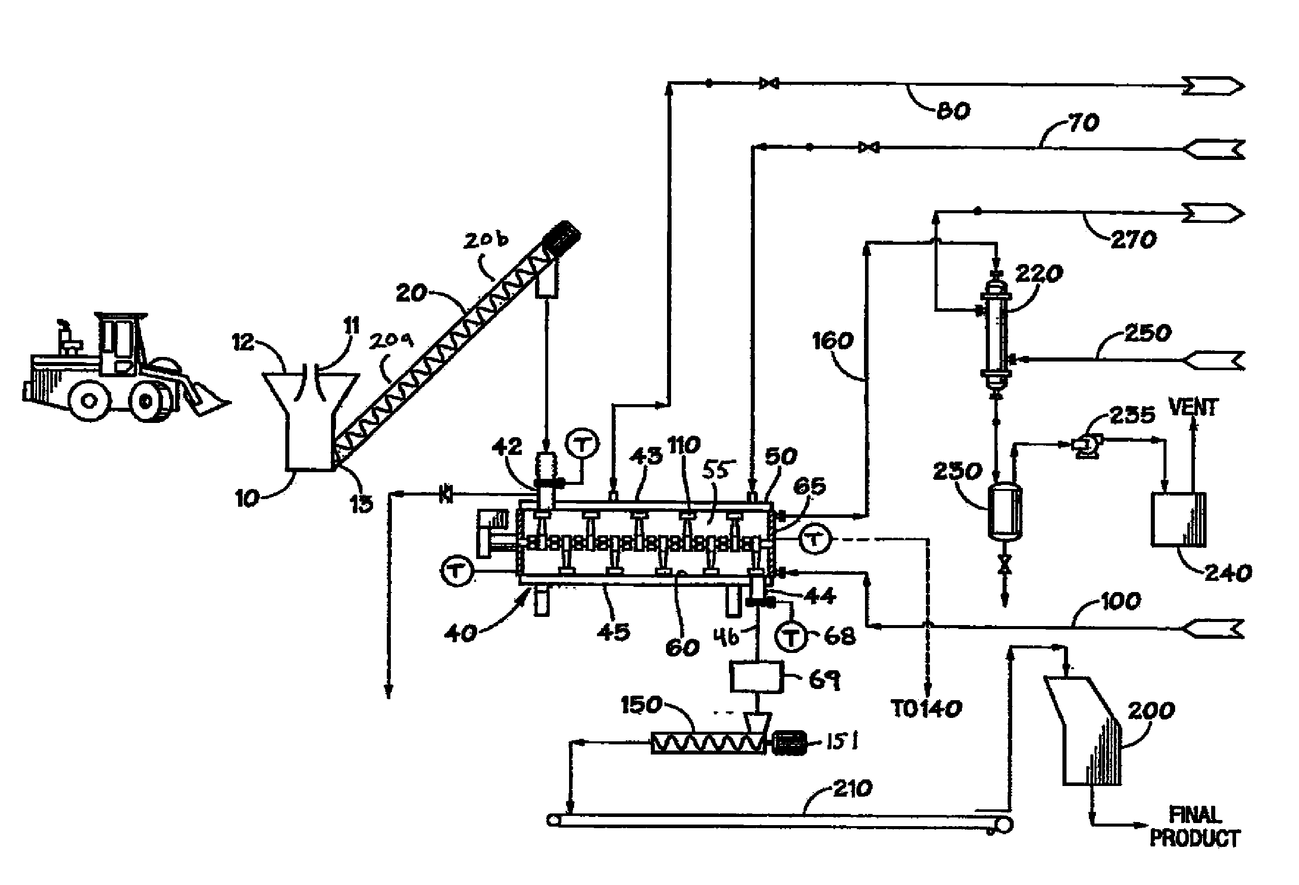 Asphalt shingle recycling system and method