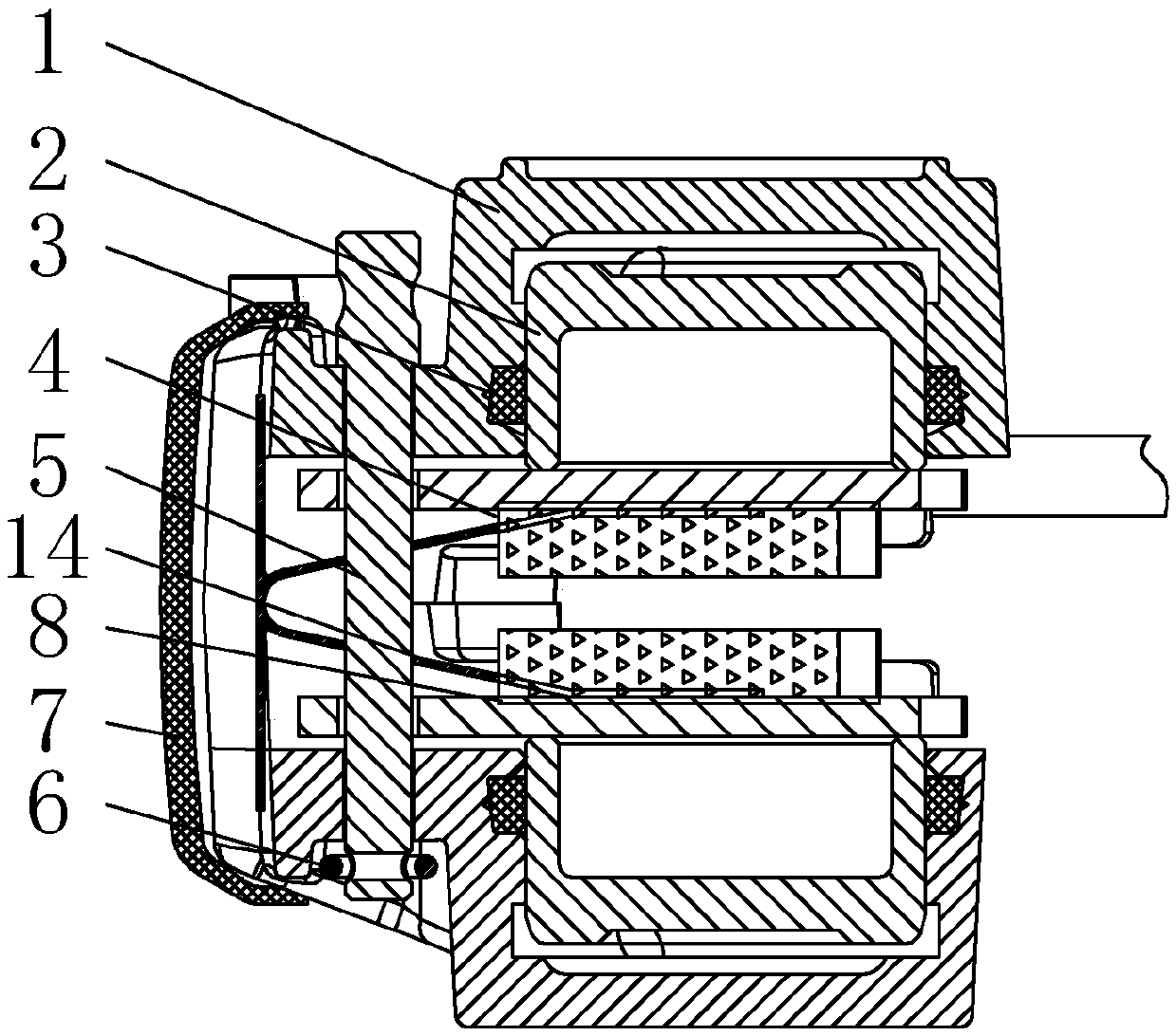 Noiseless disc brake