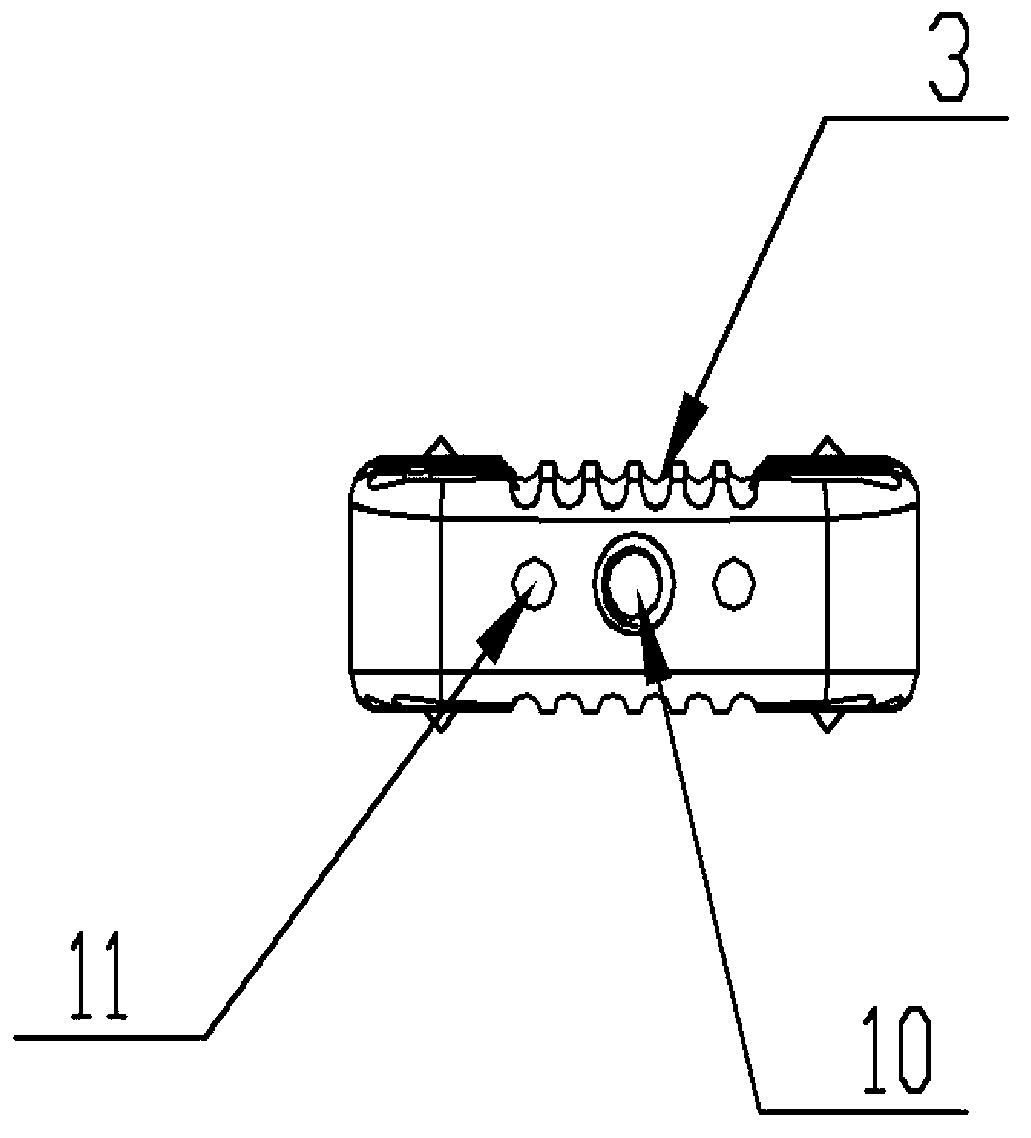 Anterior cervical interbody fusion cage