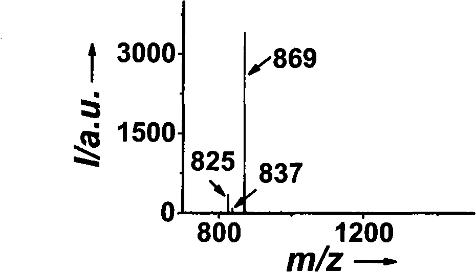 Method for preparing dimolecular modified nanometer probe as well as application thereof