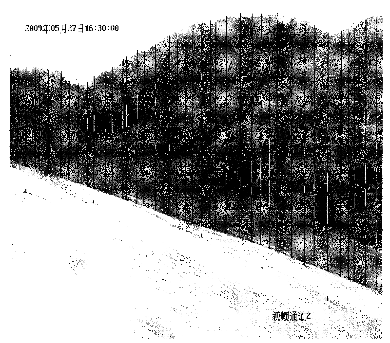 Method for calculating length of dry sand of tailings reservoir based on image recognition