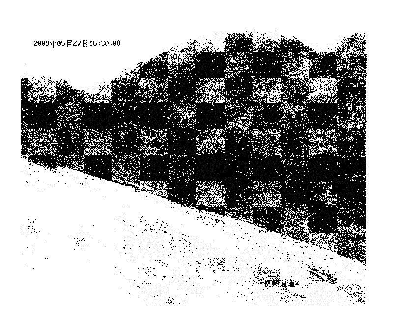 Method for calculating length of dry sand of tailings reservoir based on image recognition