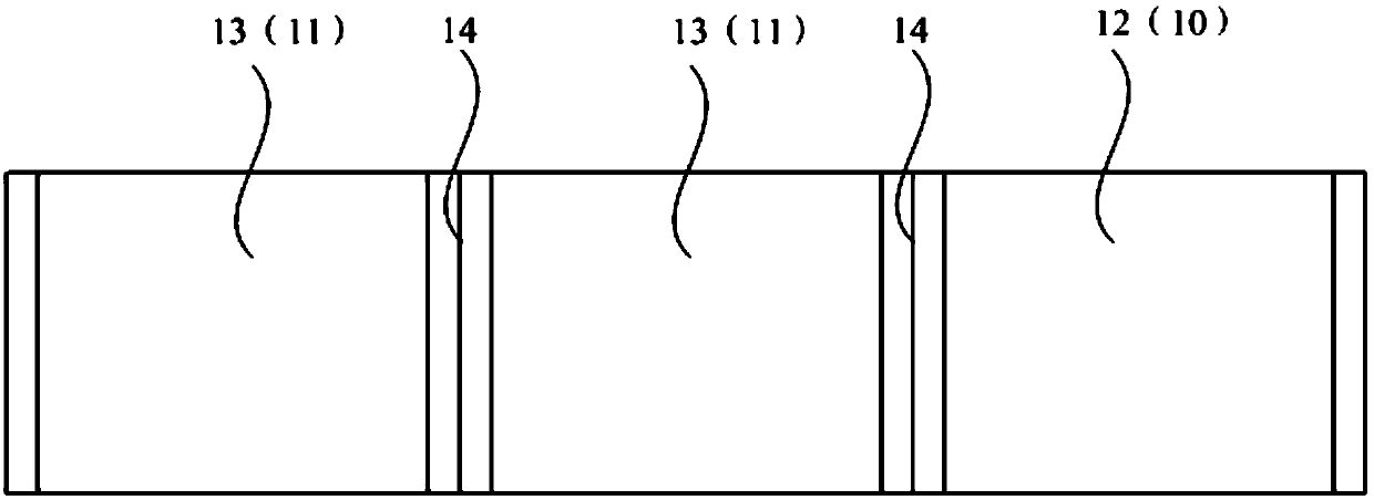 Treatment system for engine gas jet tail flames