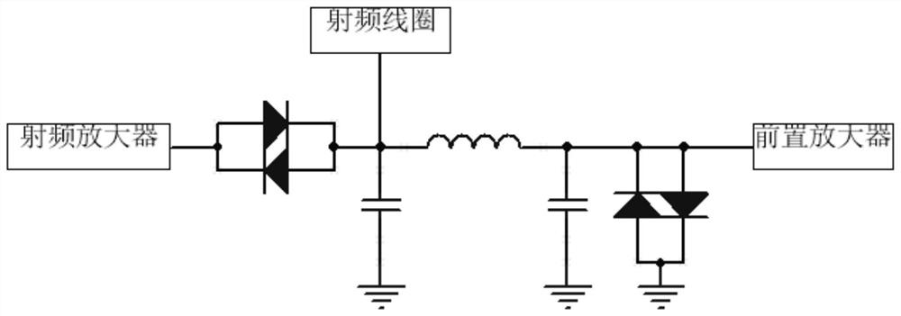 Transmitting and receiving change-over switch for magnetic resonance system