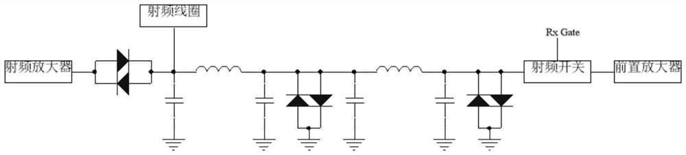 Transmitting and receiving change-over switch for magnetic resonance system