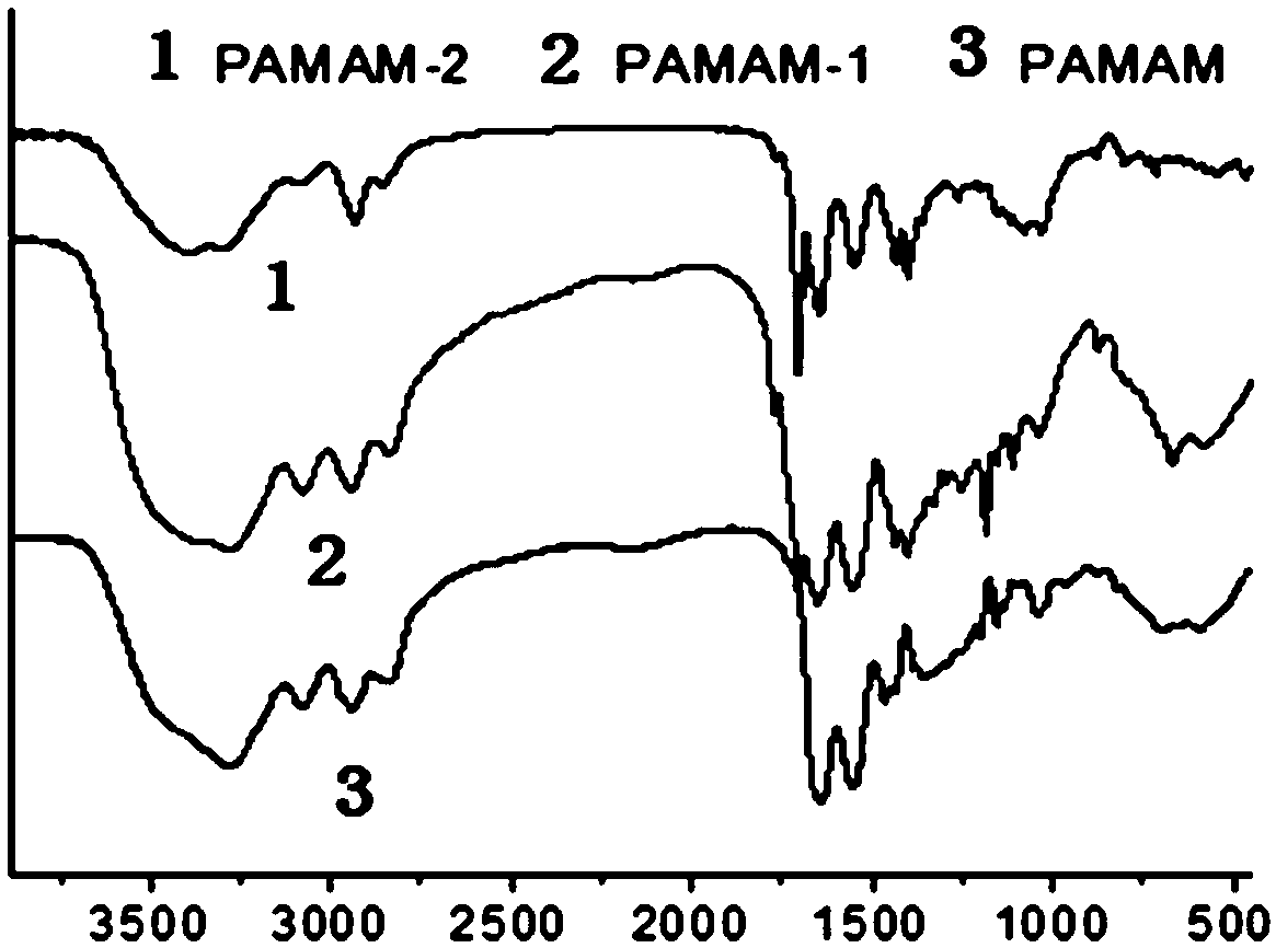 Application of PAMAM in preparation of reagent for immune detection