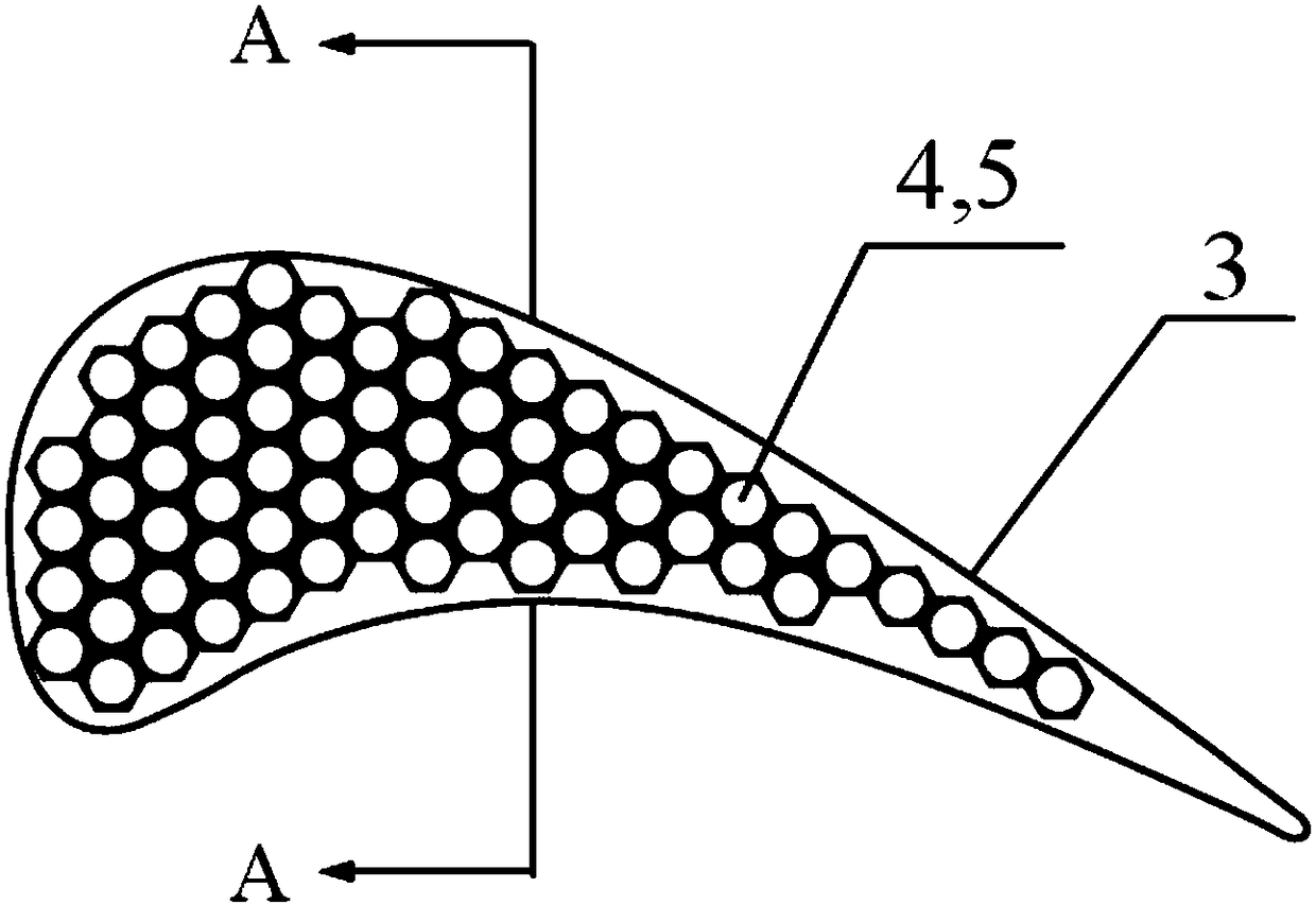 Ball bottom prism and recessed cavity blade tip capable of inhibiting turbine tip leakage flow