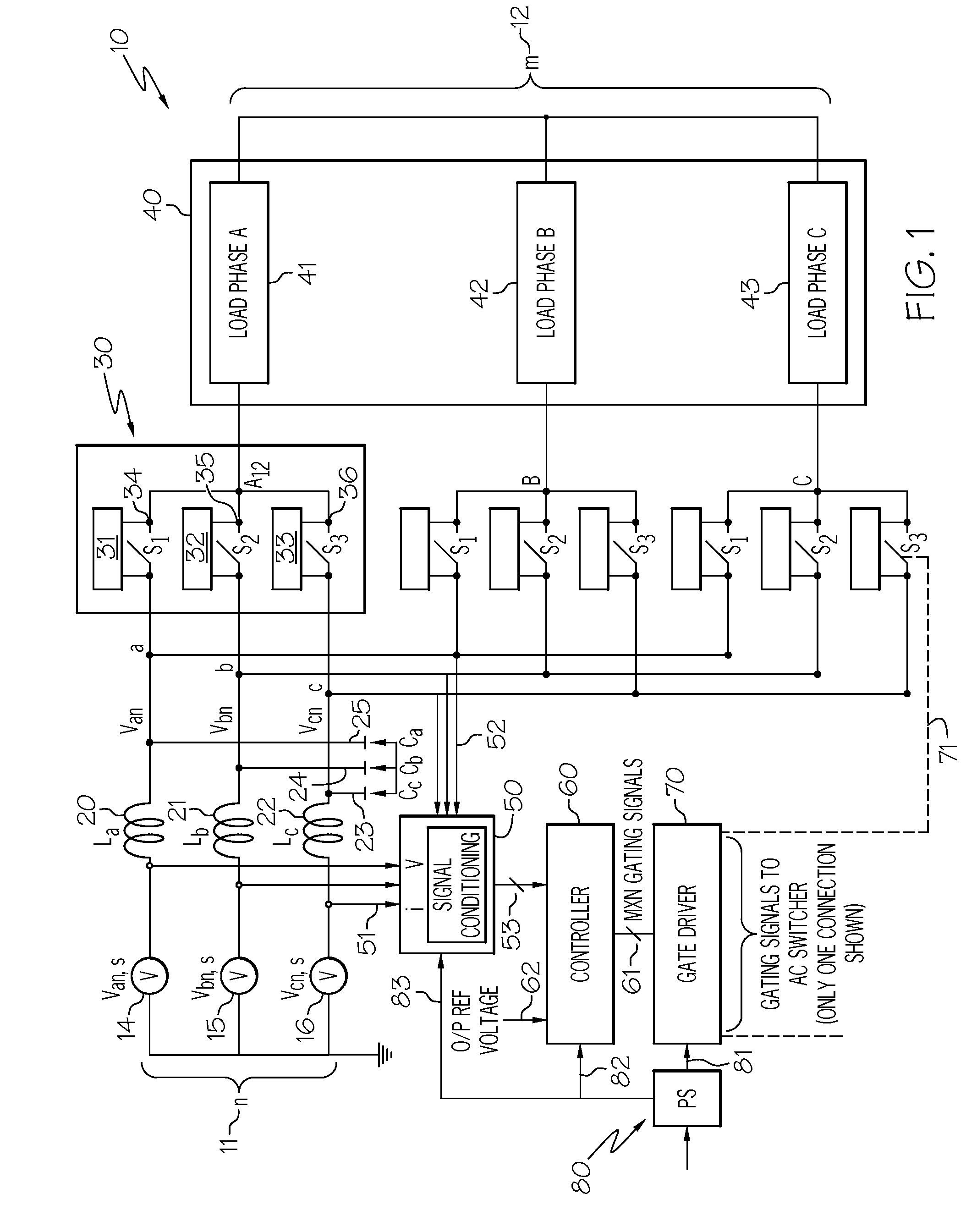 Advanced matrix converter and method for operation