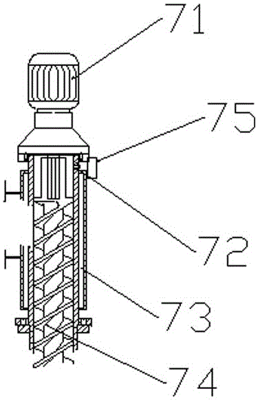 Environment-friendly desulfurization extruder of regenerated rubber