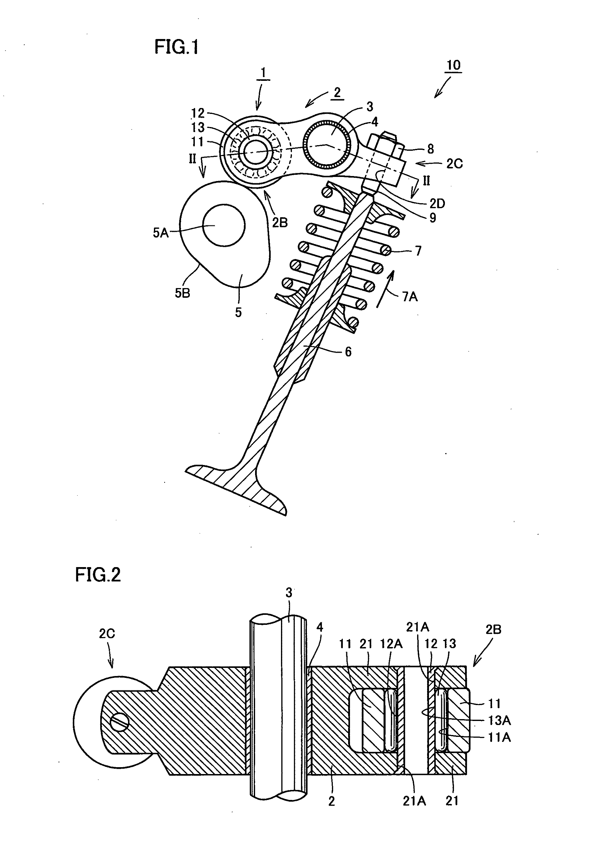 Roller follower, valve train, induction hardening apparatus, method of heat treatment of shaft member, method of manufacturing shaft, and shaft