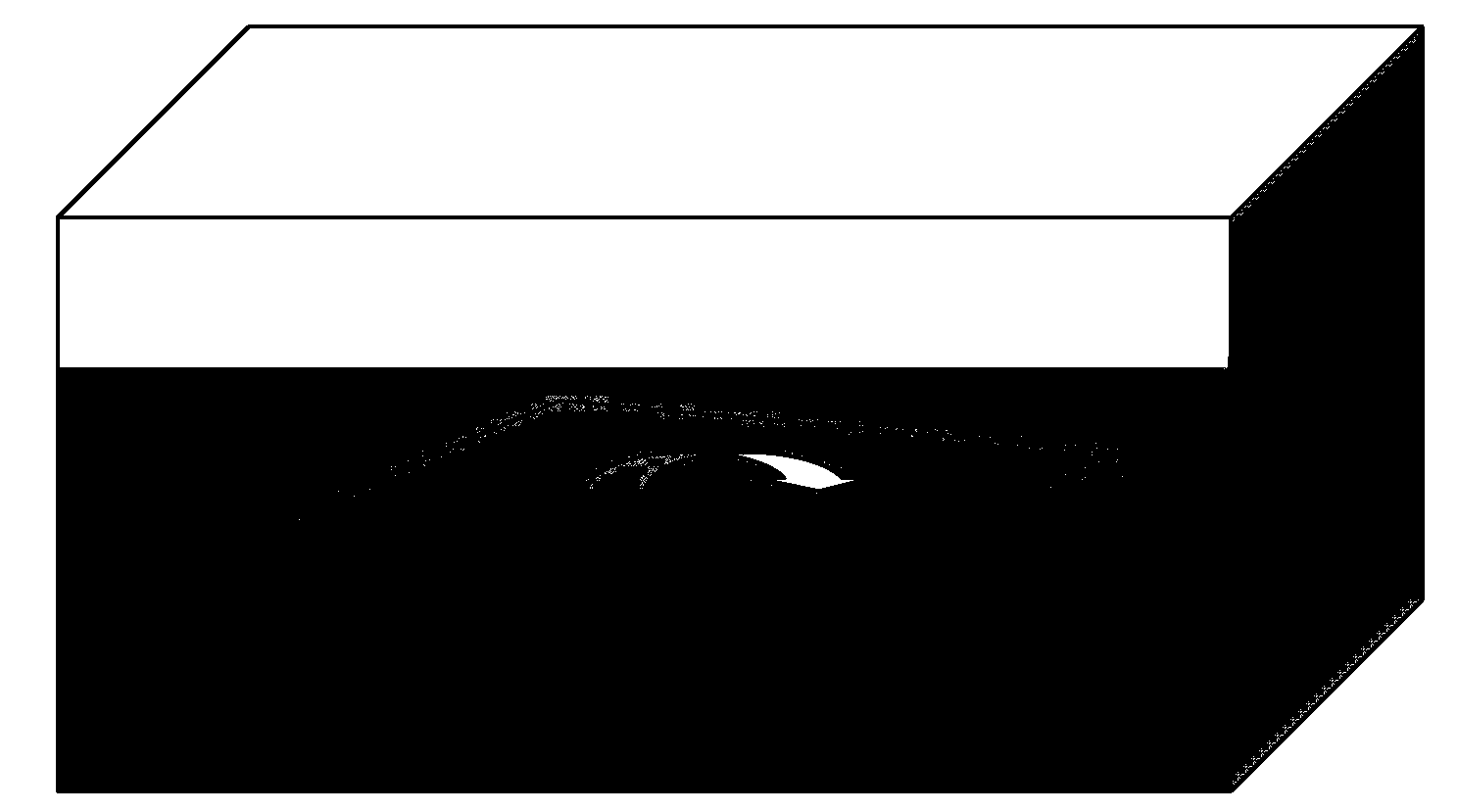 Method of preparing large-dimension cadmium sulfide film by chemical water-bath method