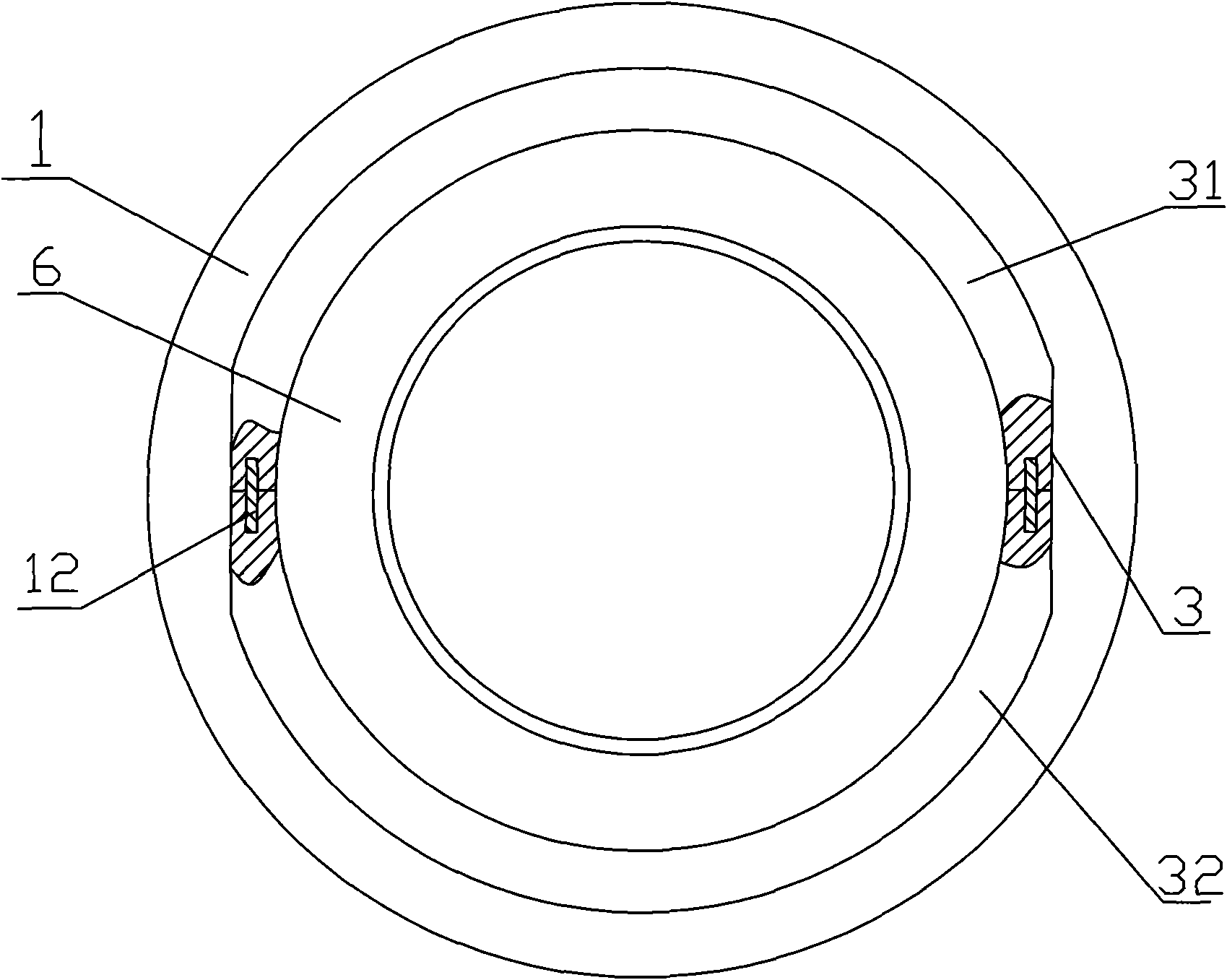 Installation structure of cloth guide roller in dyeing device