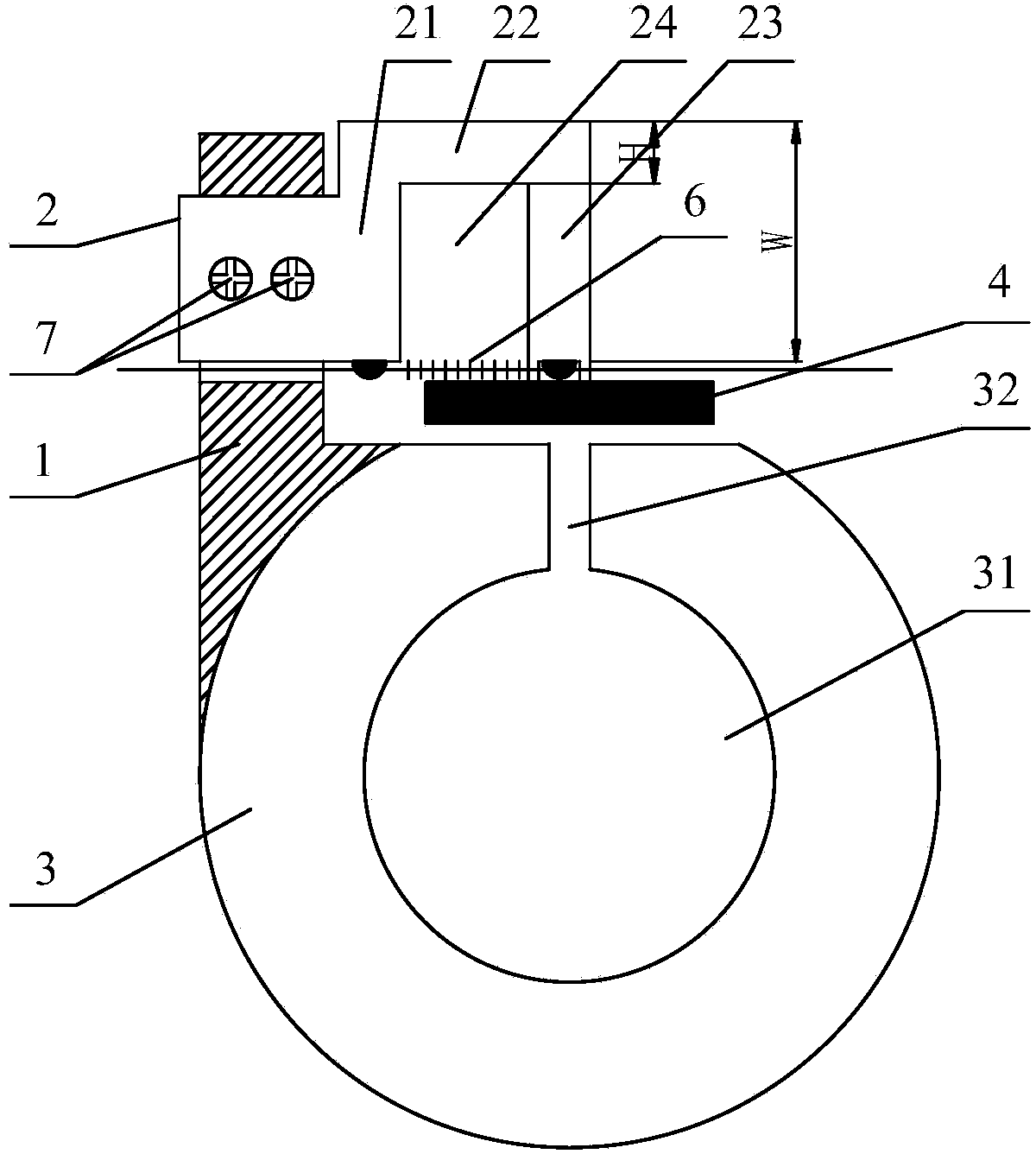 Fiber bragg grating alternating current sensor