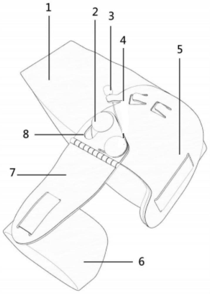 Rigid-flexible coupled orthosis for hallux valgus deformity