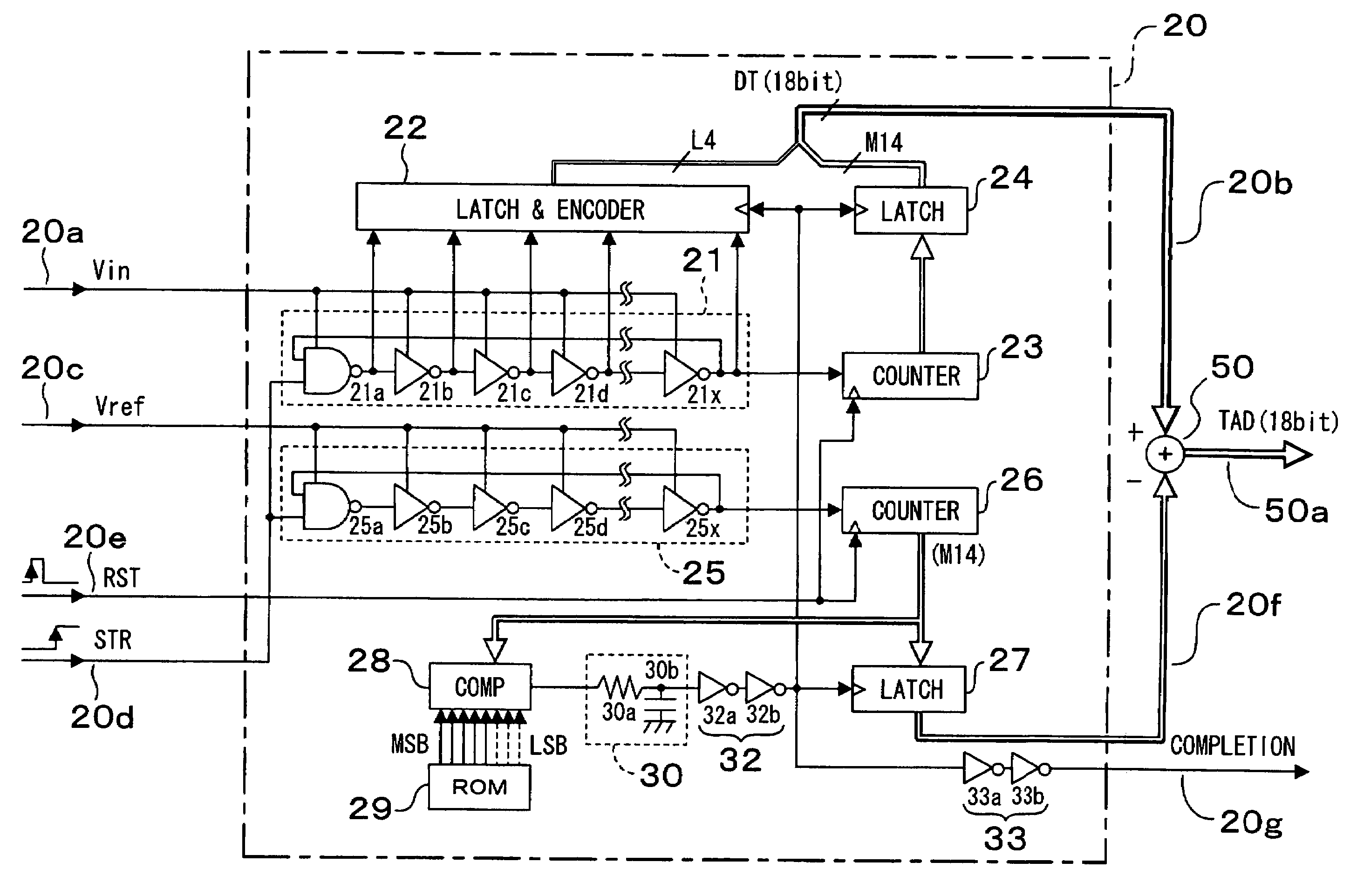 A/D converter circuit and A/D conversion method