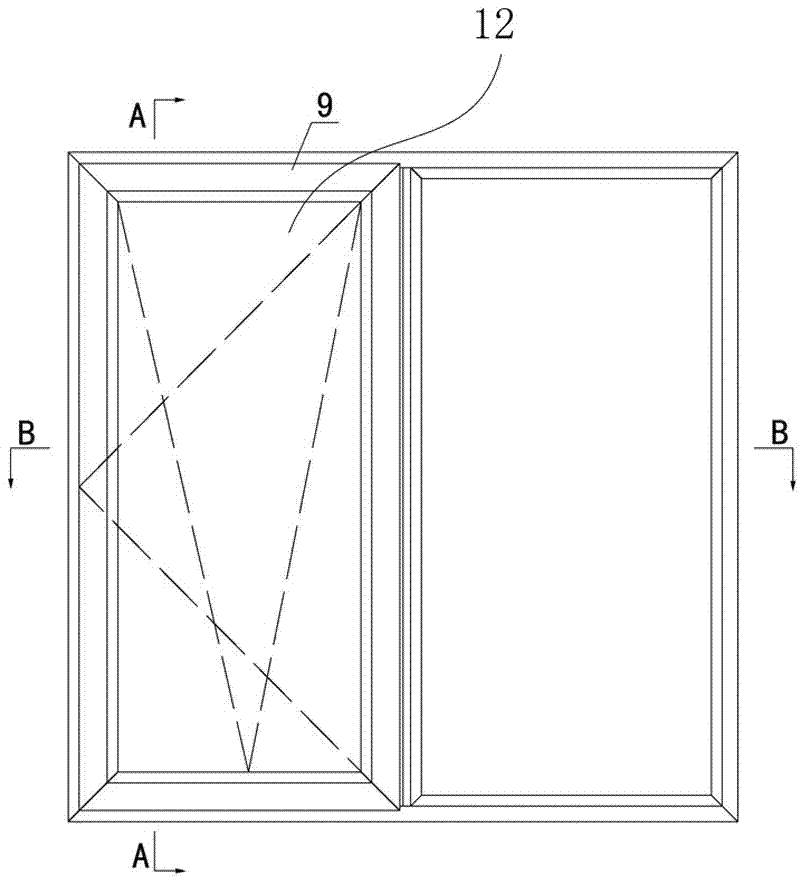 Doors and windows installed by spring pin type frame attachment and the overall installation method of doors and windows