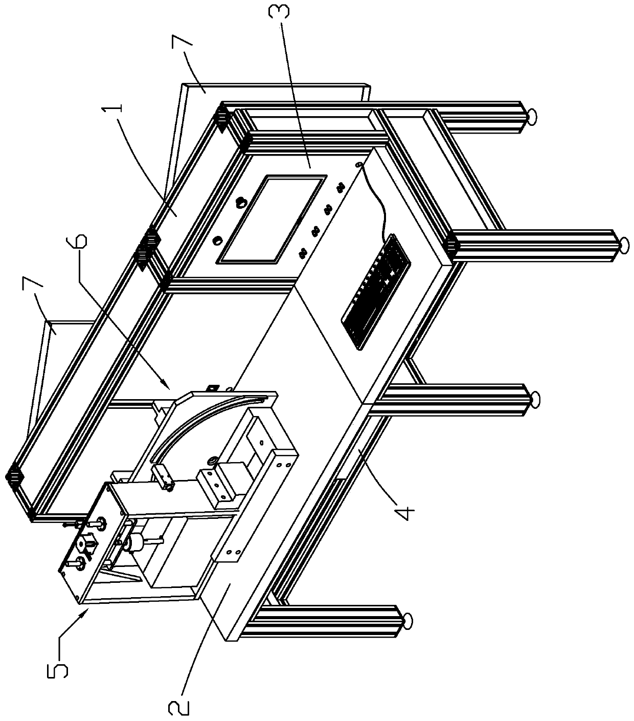 Multifunctional static electromagnet test device