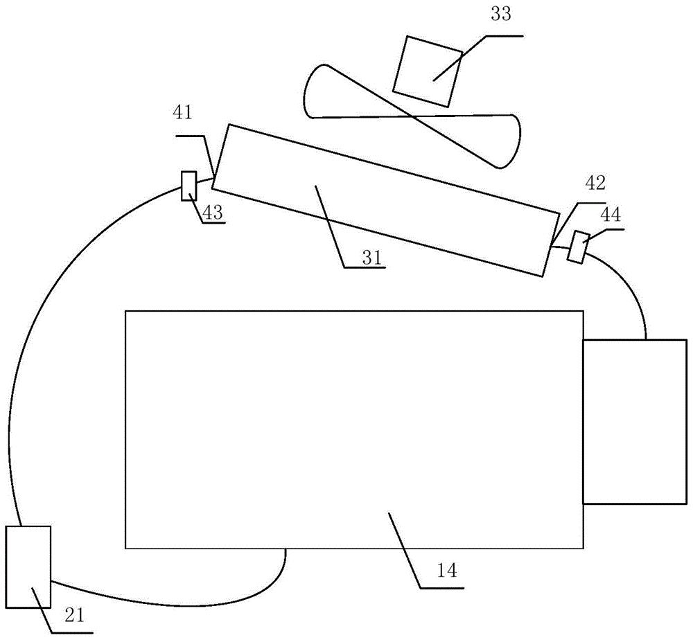 Cooling and dust removal method for gearbox lubricating cooling system