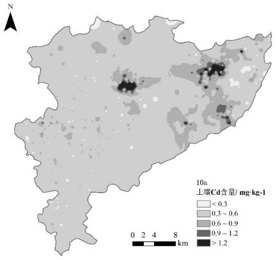 Construction method of spatio-temporal simulation model for soil heavy metal accumulation process