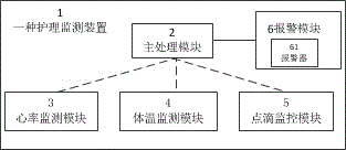 Nursing monitoring device