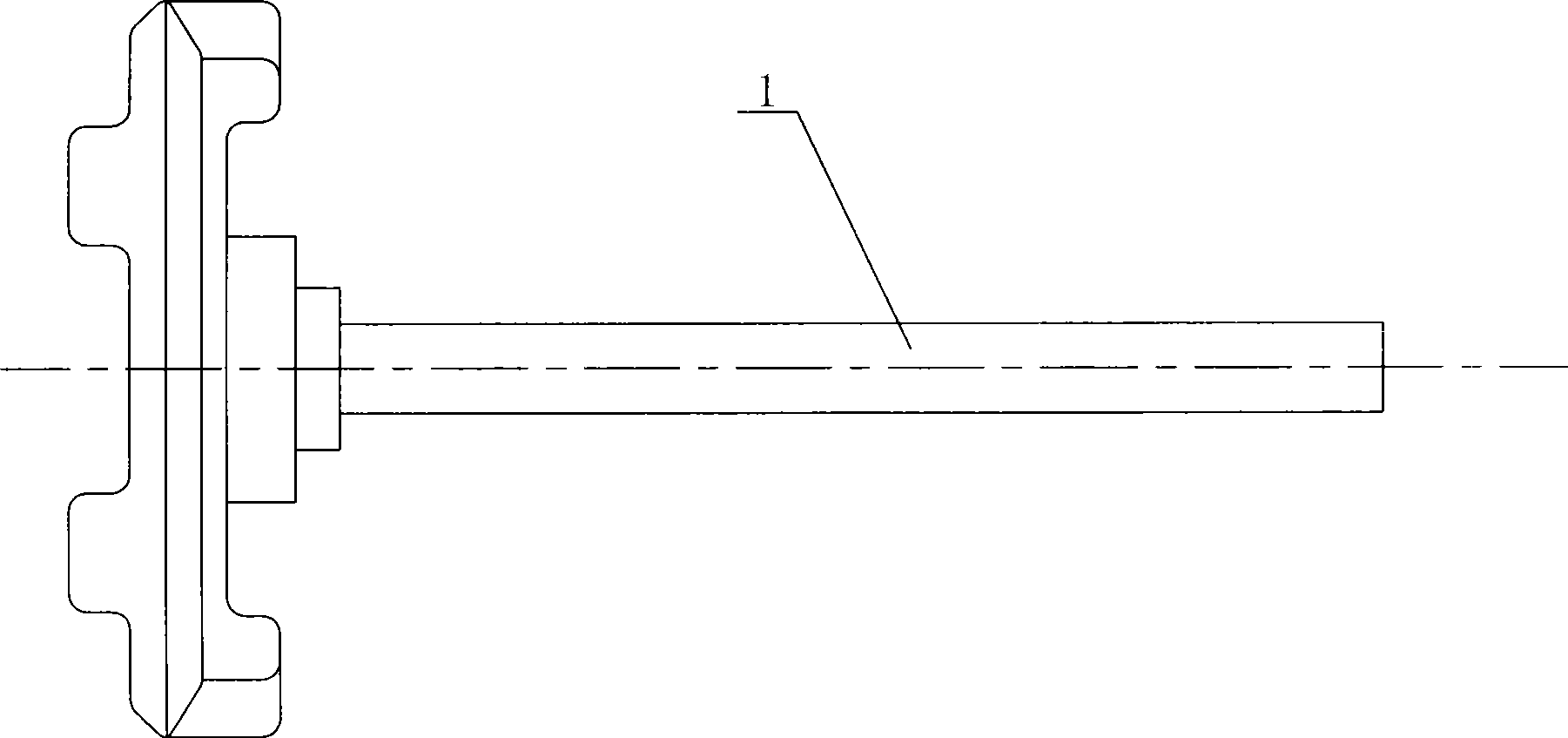 Fabrication process for energy storage spring conductor rod