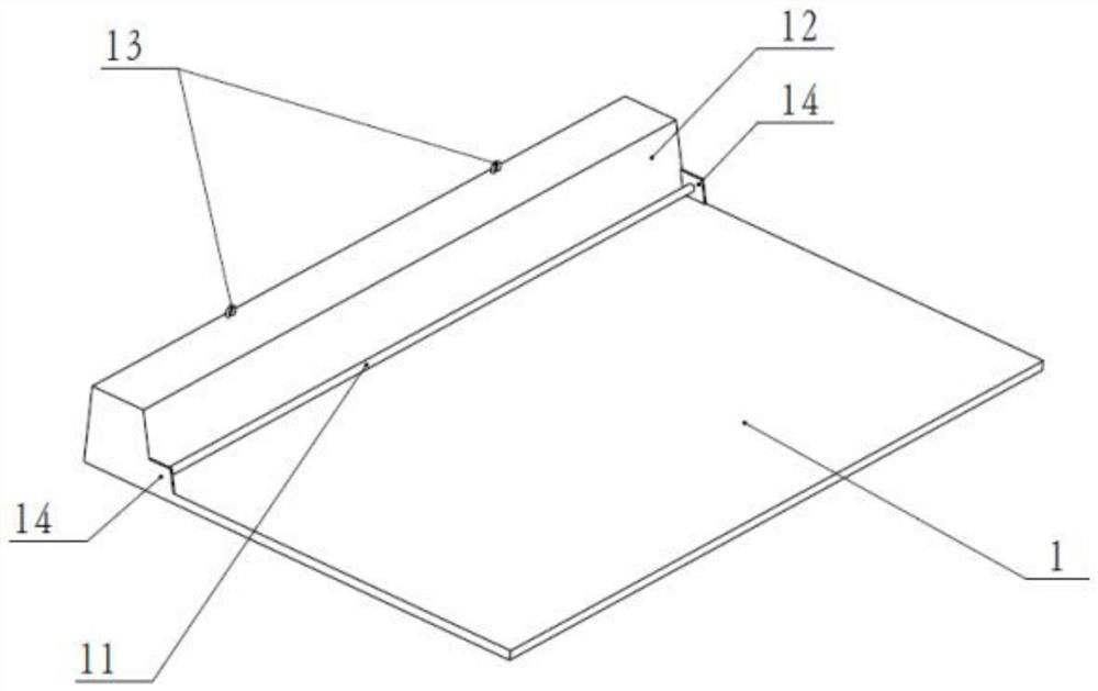 Folding type flood control wall