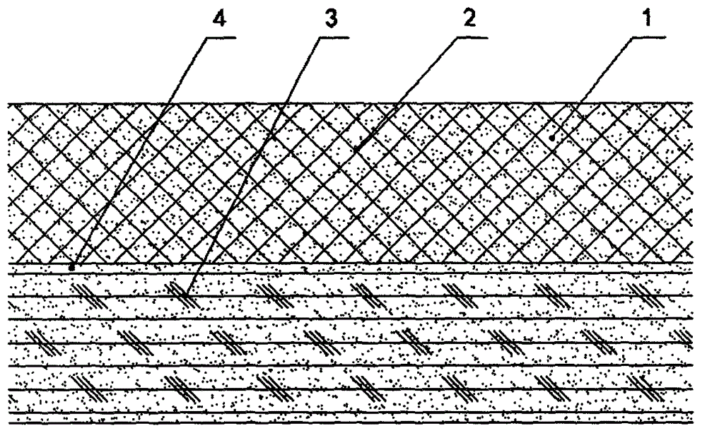 Plane single-sheet compound veneer with UV (Ultraviolet) primer