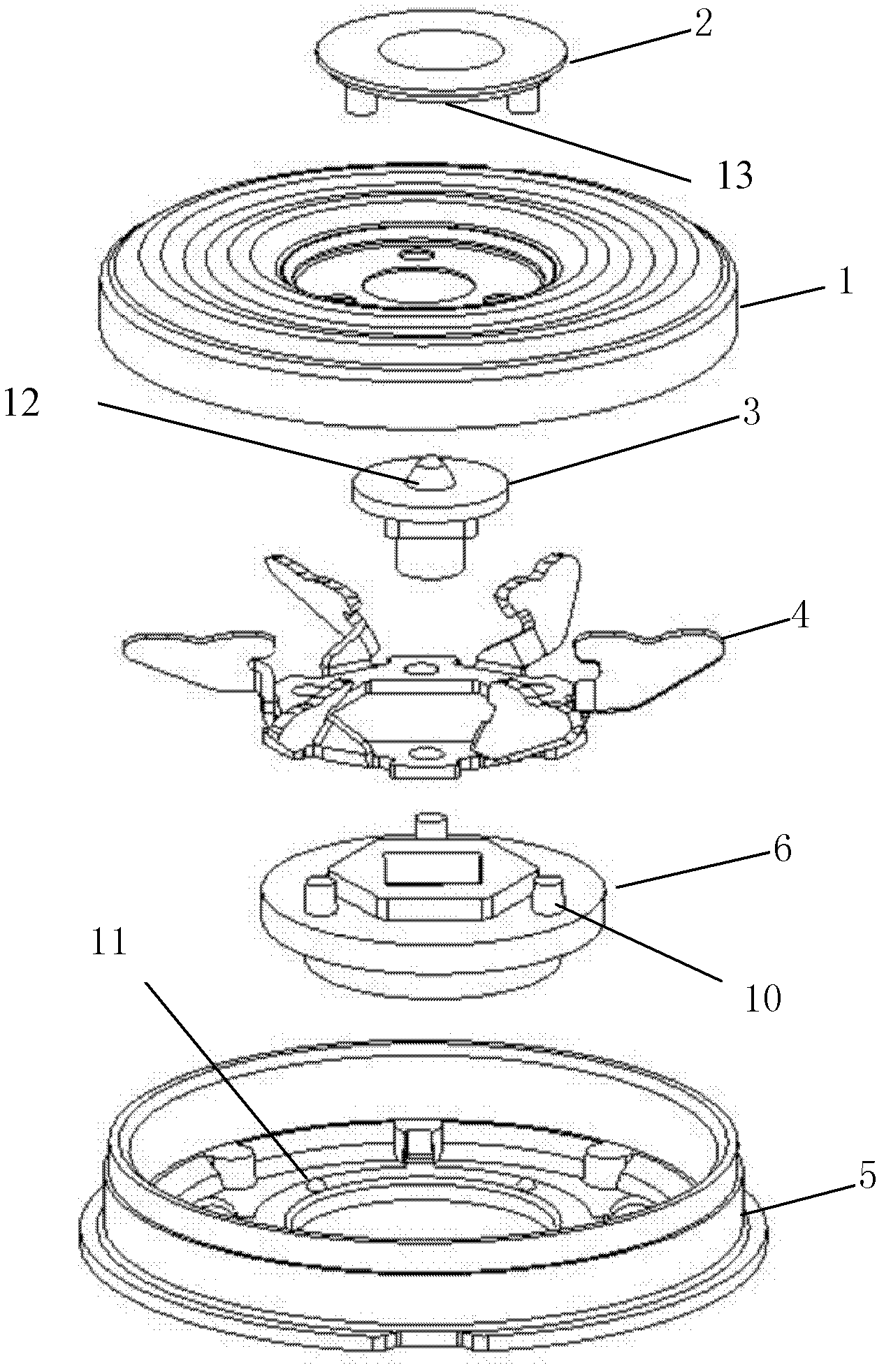 Tool bit for rotary electric shaver