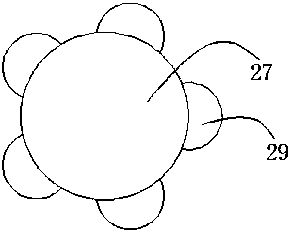 Adjustable bearing processing, fixing and polishing device