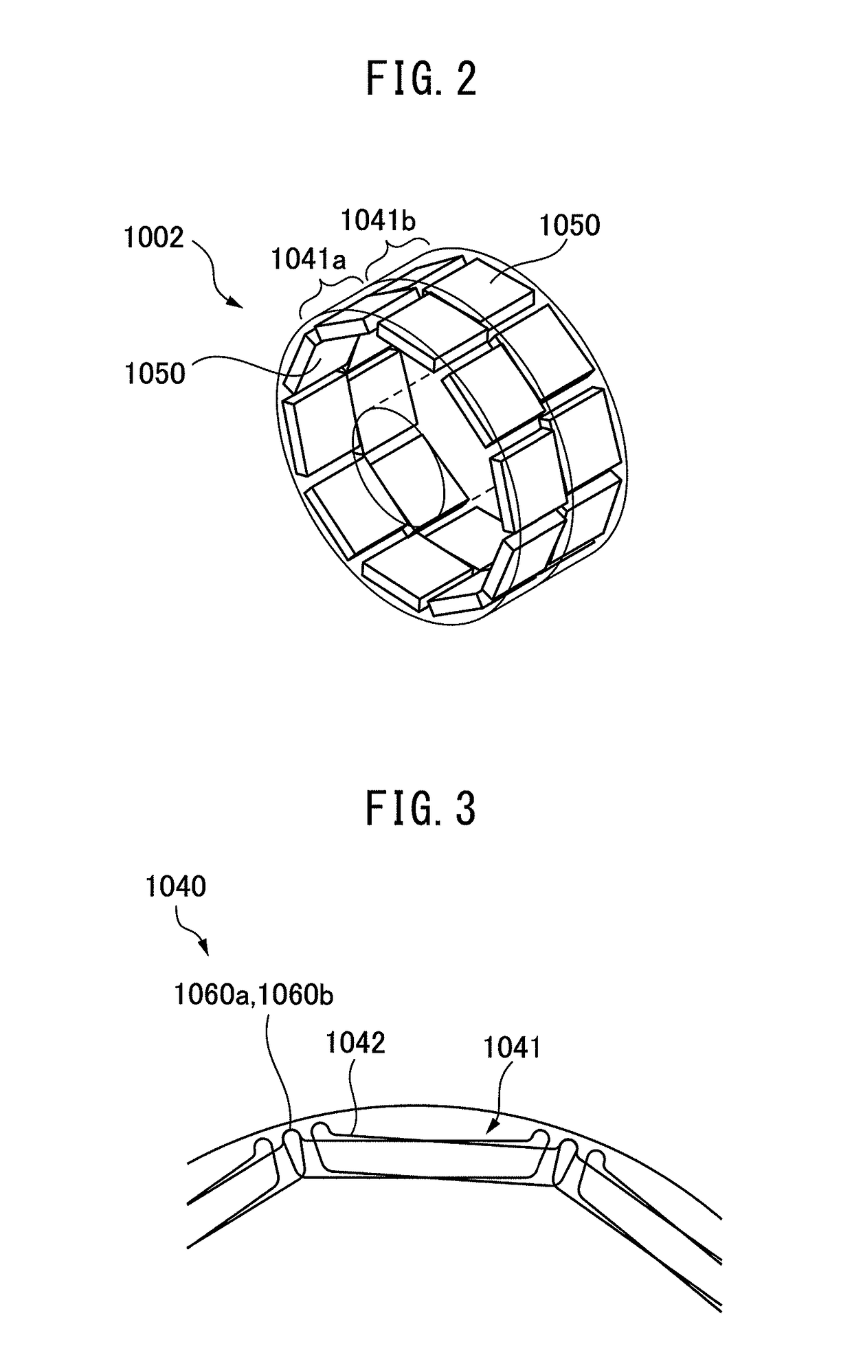 Motor having rotor of optimized shape