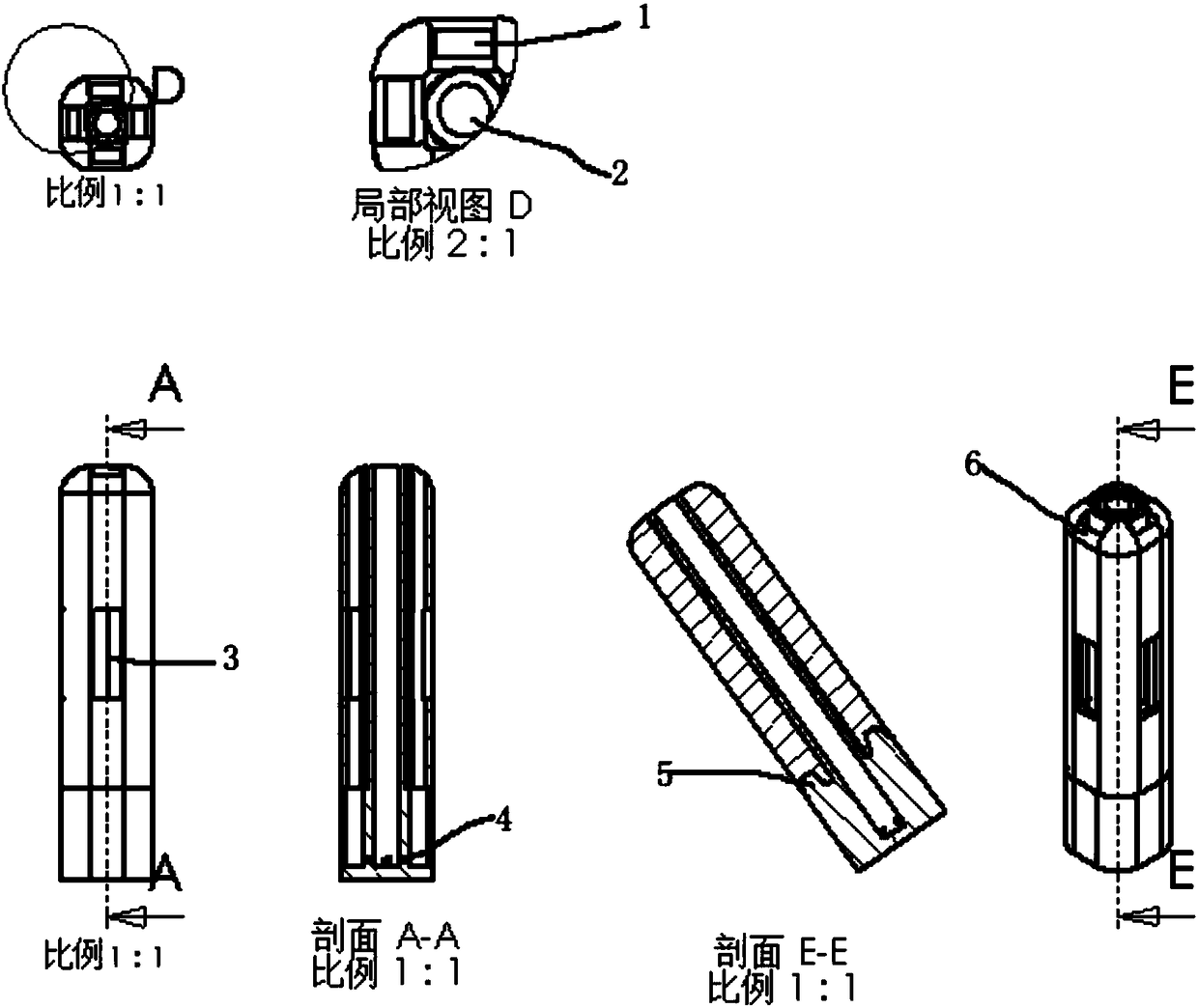 Structure, preparation and application of novel polyhedral multi-channel high-throughput chromatographic device