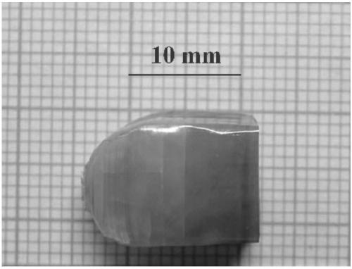 An orthorhombic Mn-doped potassium niobium tantalum antimonate potassium sodium lithium lead-free piezoelectric single crystal with ultra-high piezoelectric performance and its preparation method