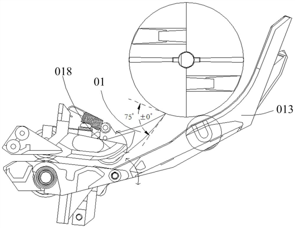 Financial deposit equipment and its temporary storage module for financial deposit equipment