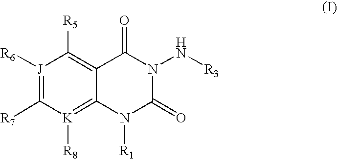 3-aminoquinazolin-2,4-dione antibacterial agents