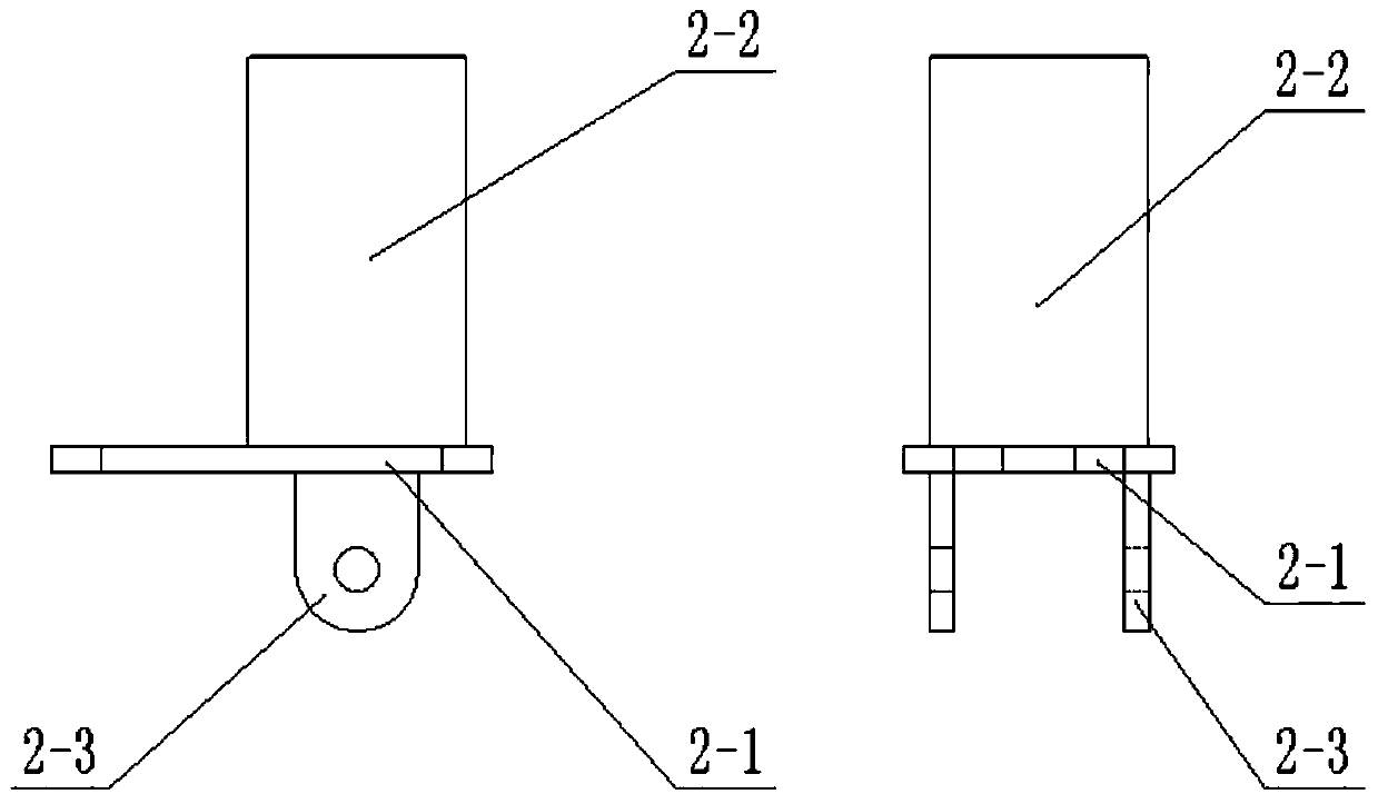 A multi-working condition movable traveling rail support device and its application method