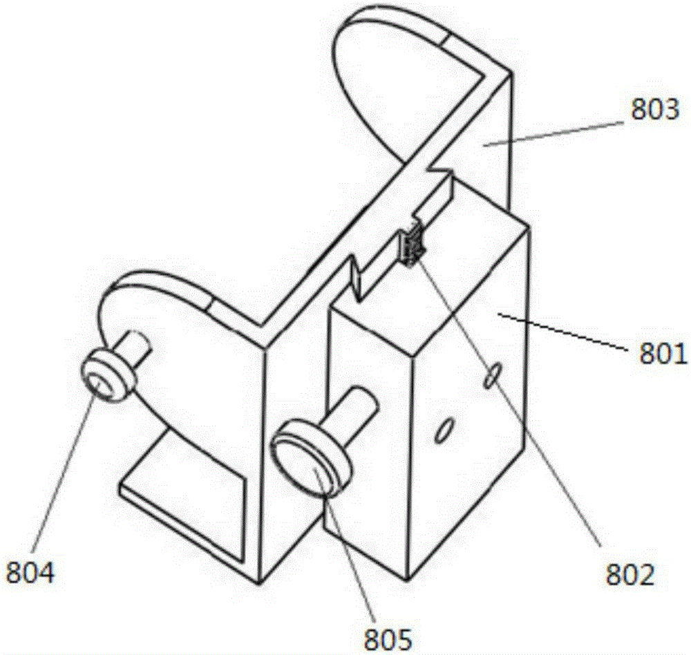 Visual detection machine of automobile lock catch rivet point