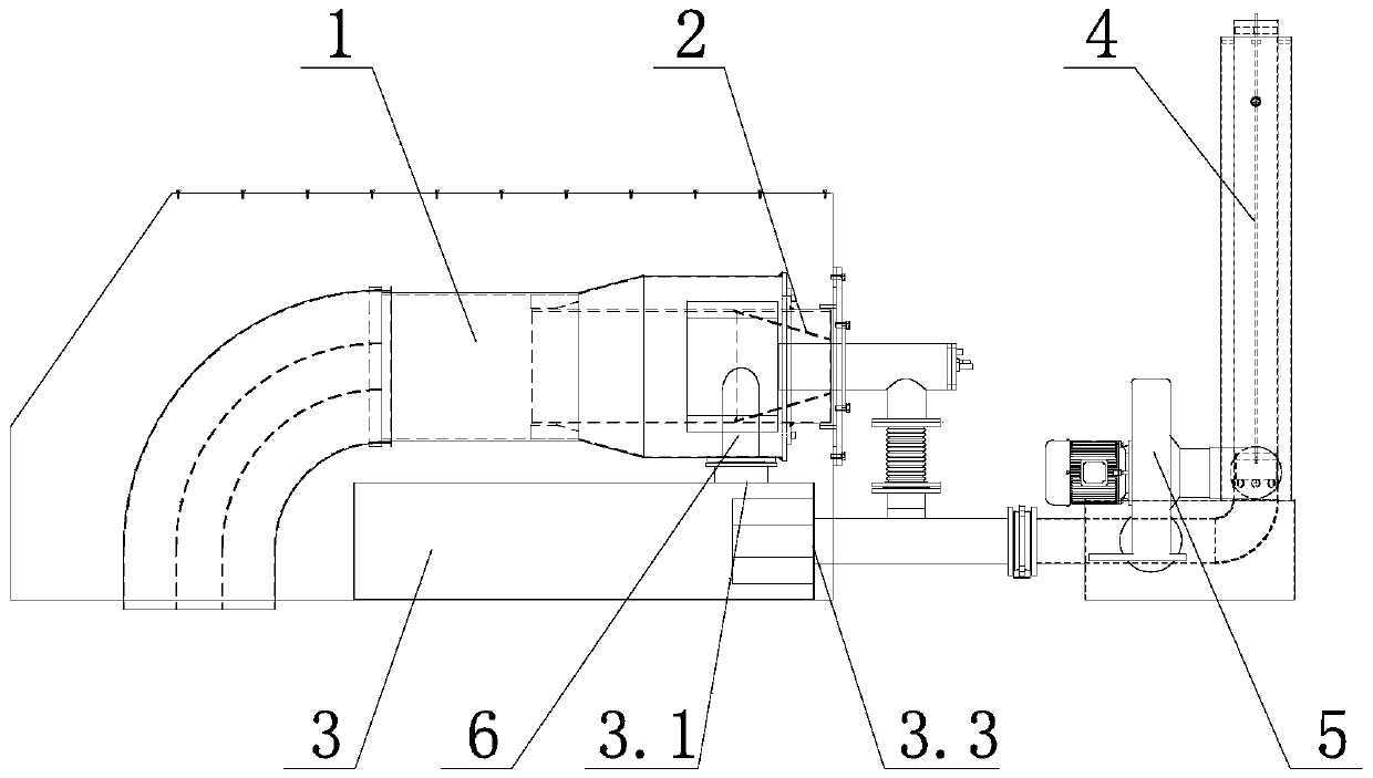 Low-nitrogen emission combustion system for heating furnace