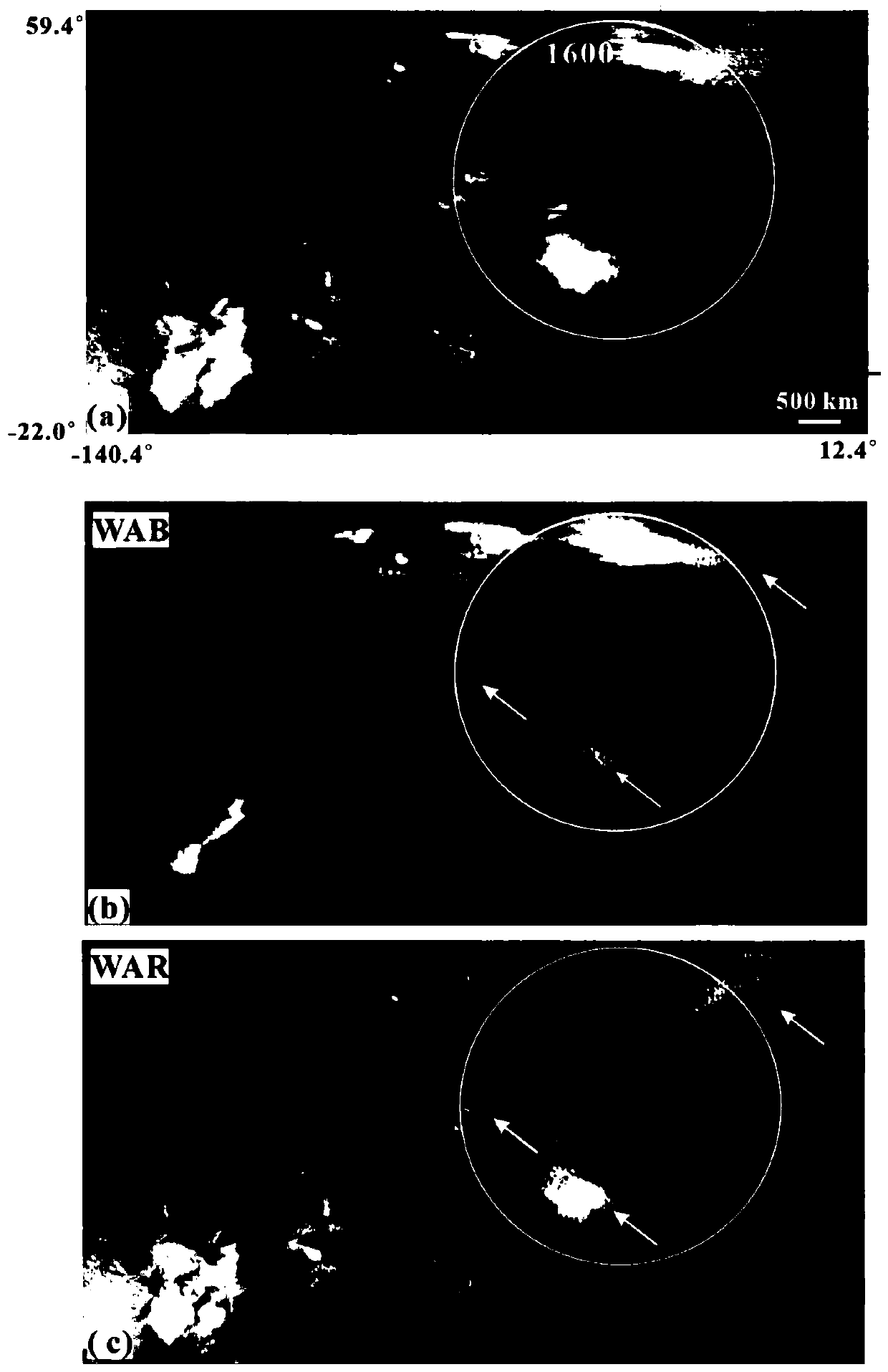 Mars dust storm space-time probability extraction and landing safety evaluation method