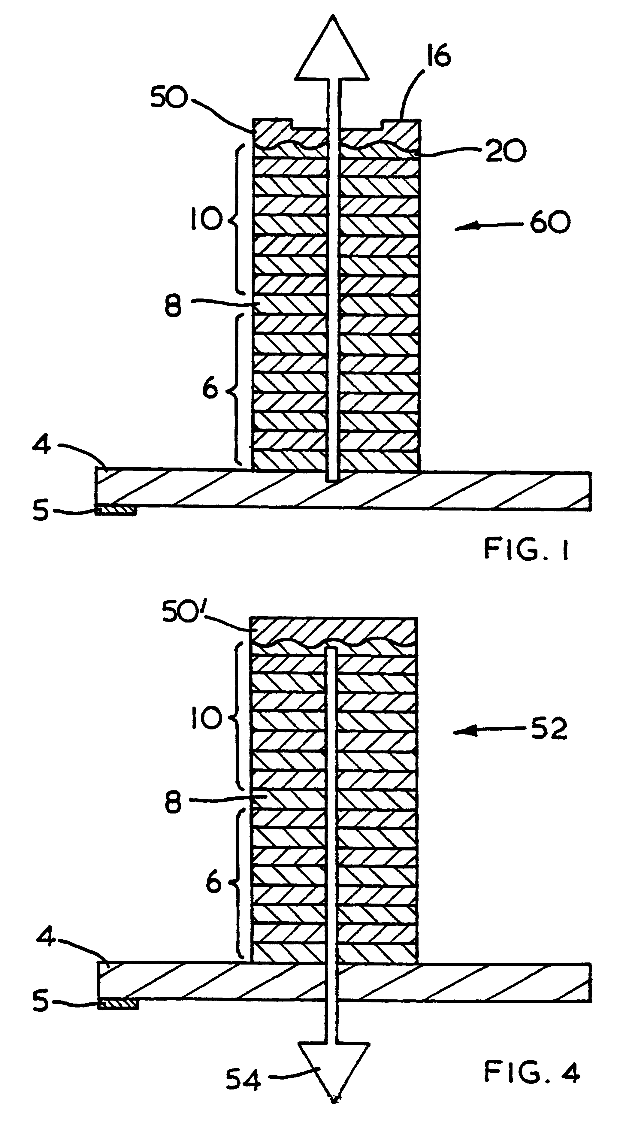 Control of polarisation of vertical cavity surface emitting lasers