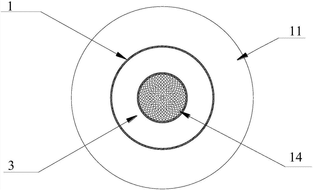 Coarse slime column type sorting device and method