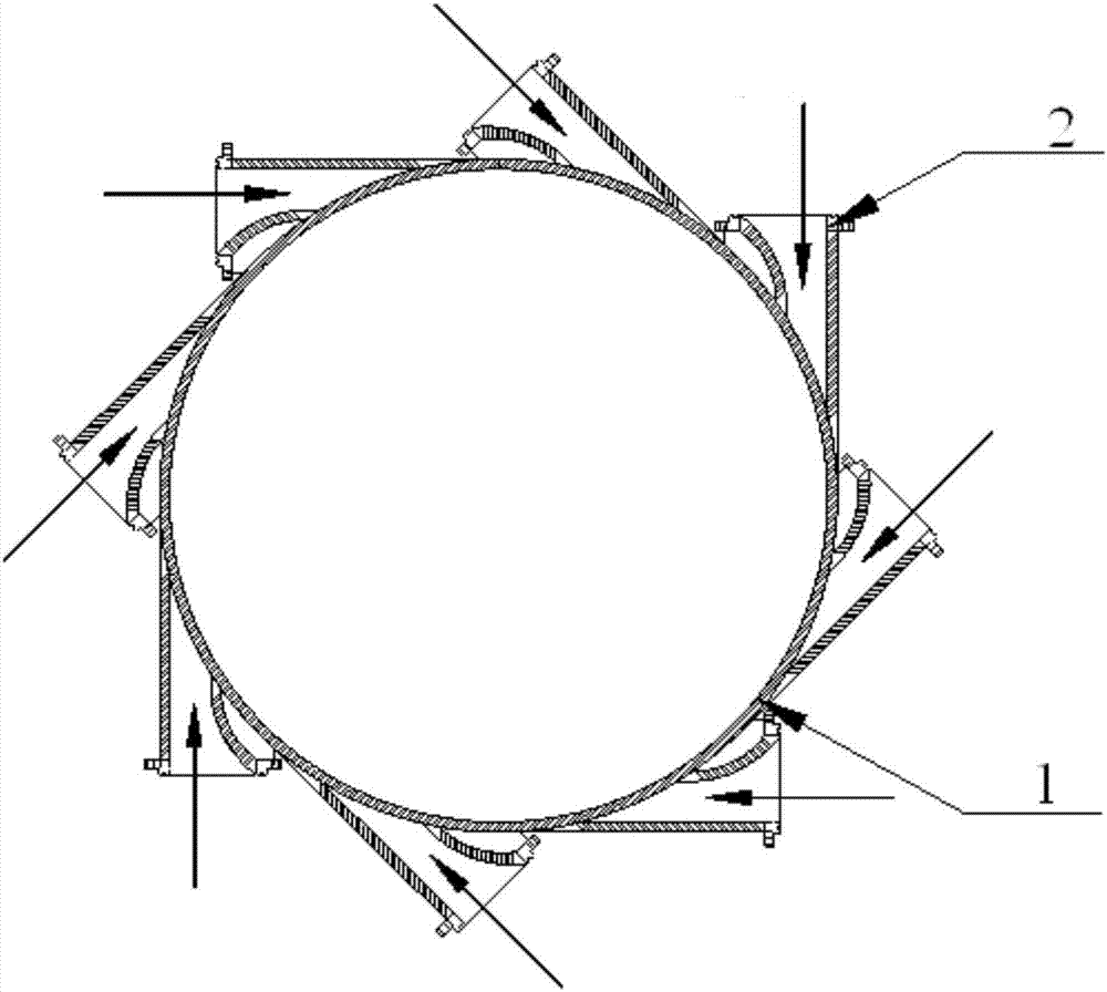 Coarse slime column type sorting device and method